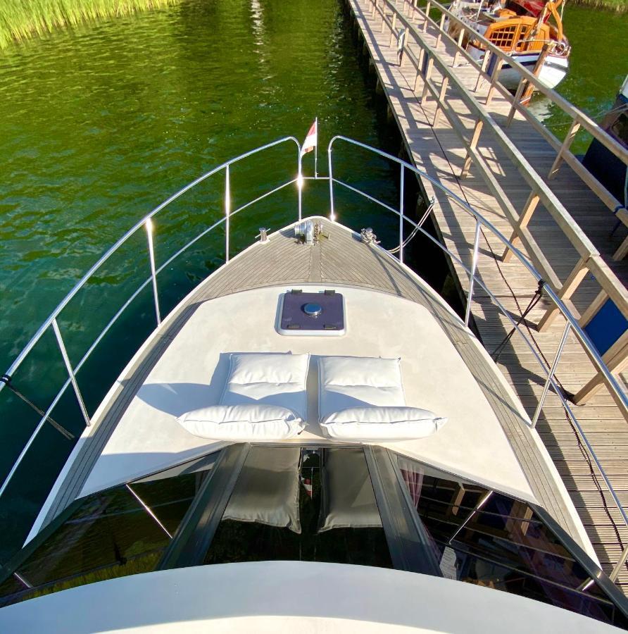 Luxusurlaub Auf Der Amavida Yacht / Scharmuetzelsee Bad Saarow Kültér fotó