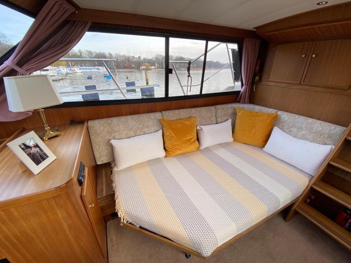 Luxusurlaub Auf Der Amavida Yacht / Scharmuetzelsee Bad Saarow Kültér fotó