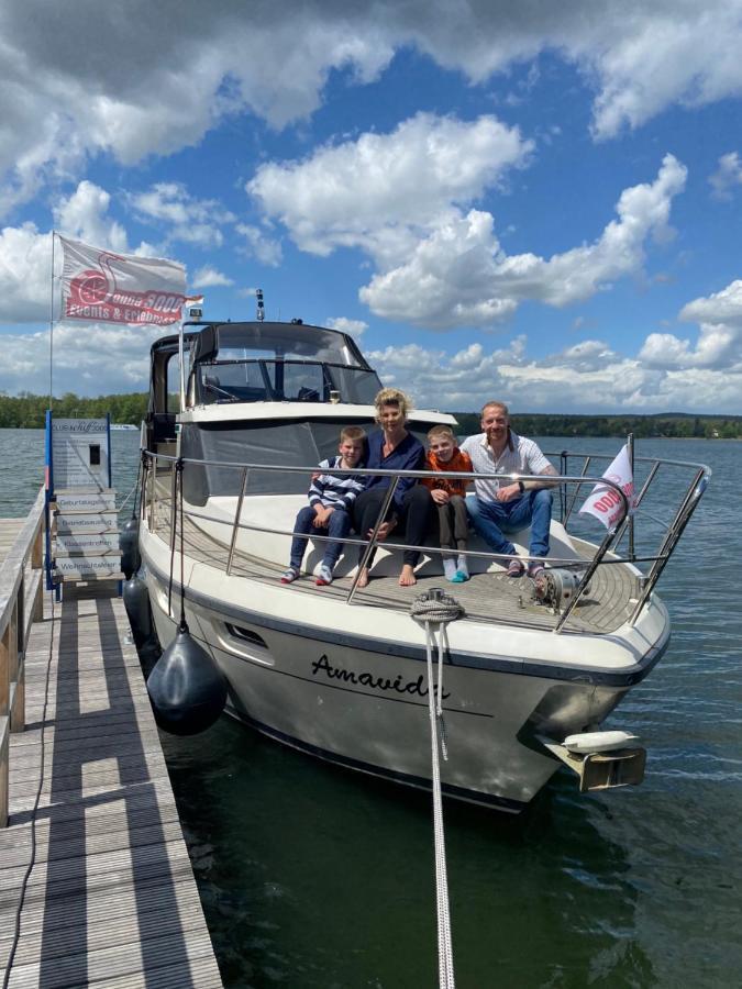 Luxusurlaub Auf Der Amavida Yacht / Scharmuetzelsee Bad Saarow Kültér fotó