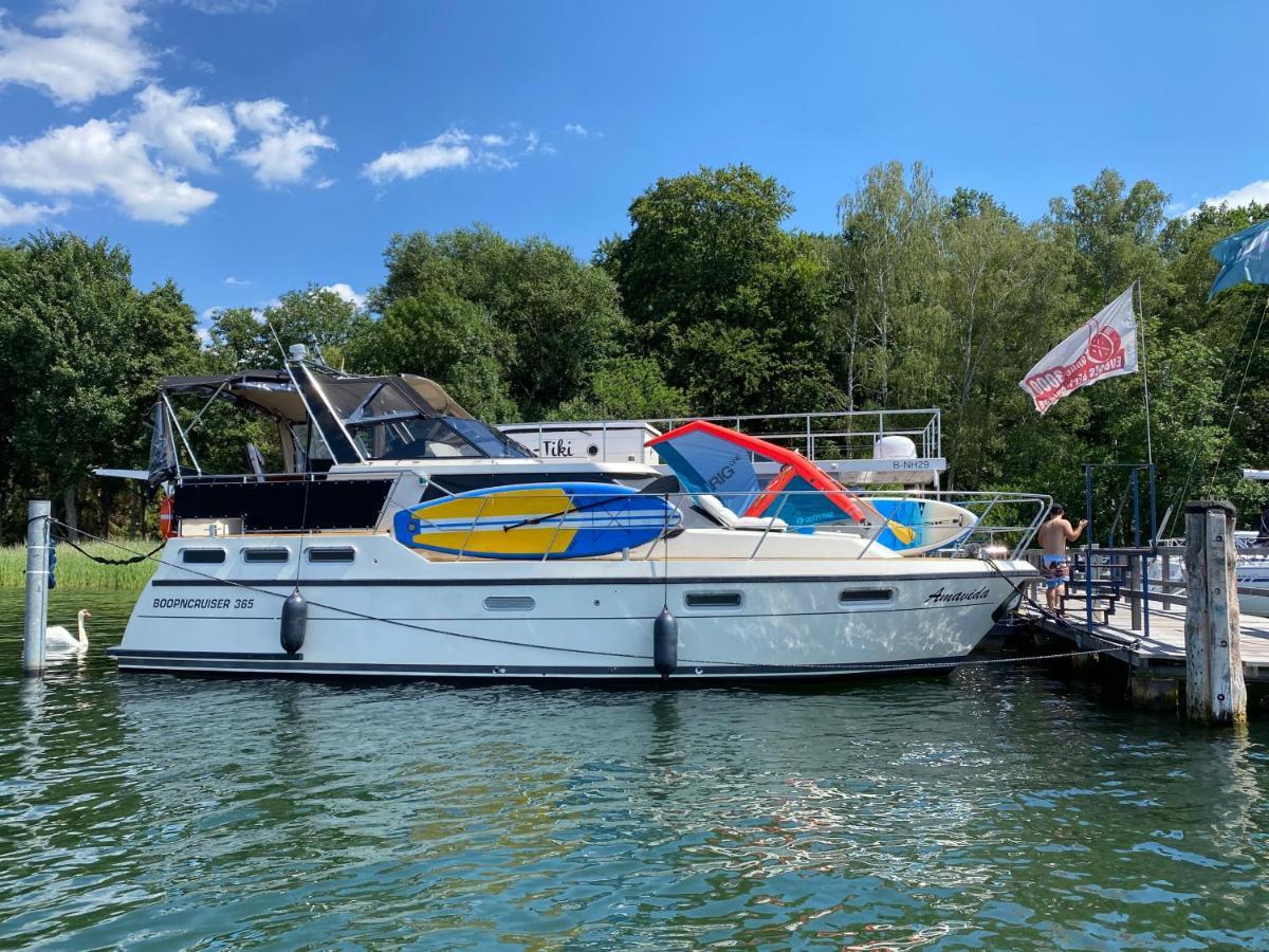 Luxusurlaub Auf Der Amavida Yacht / Scharmuetzelsee Bad Saarow Kültér fotó